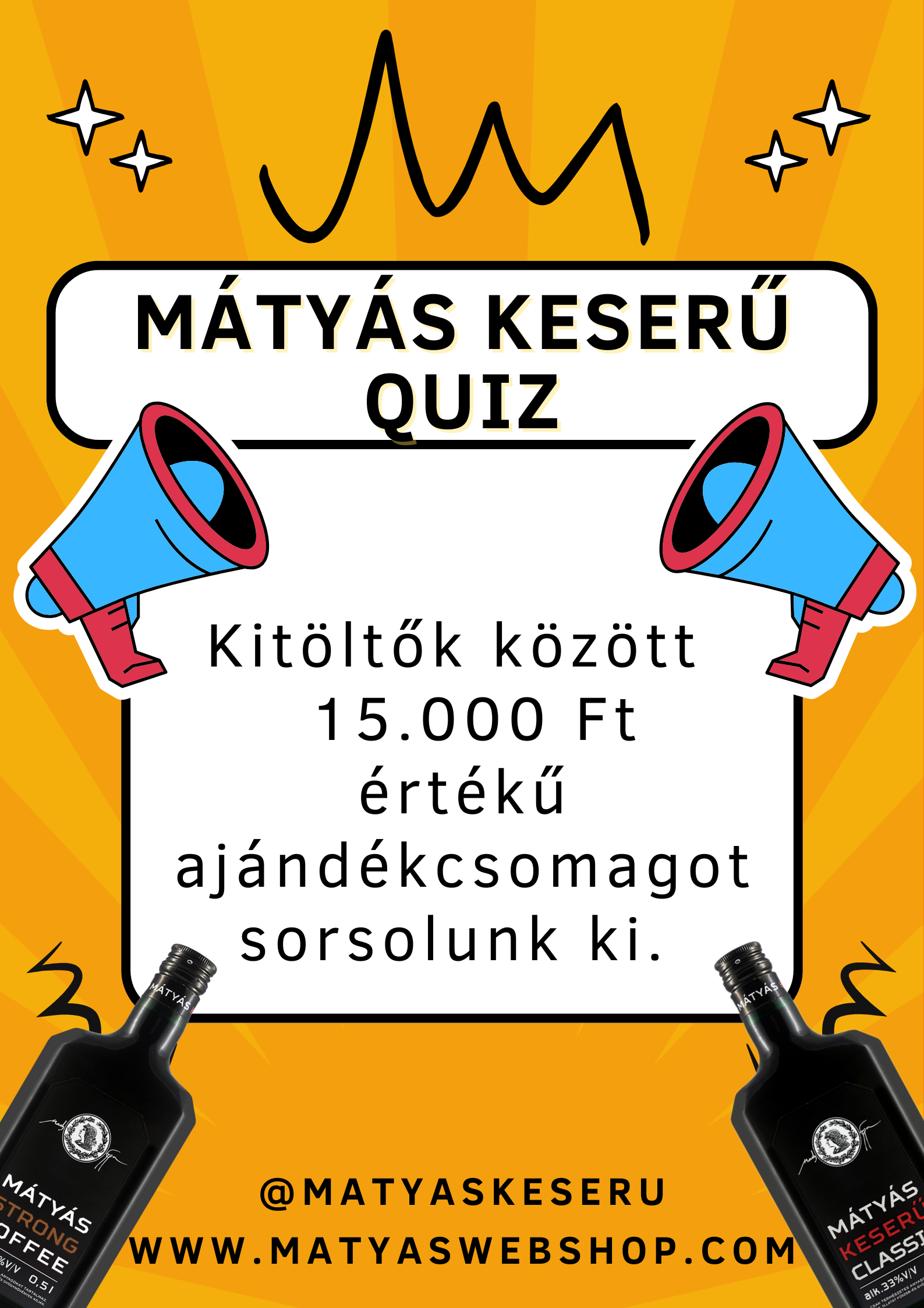 QUIZ nyerményjáték 